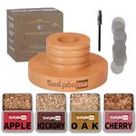 Cocktail Smoker Kit, Old Fashioned Smoker Kit for Bourbon Whiskey Drink, Smoker Infuser Kit with 4 Flavors Wood Chips, Birthday Father's Day Gifts for Husband, Men, Dad