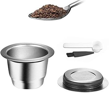 RAYWE Coffee Capsules Stainless Steel Coffee Maker Pod Filters Cup 0.13oz Capacity for Nespresso U CitiZ Pixie Le Cube Maestria Lattissima Inissia Concept Essenza Coffee Machine