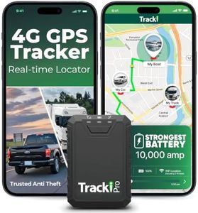 Tracki Pro GPS Tracker for Vehicles up to 12 Months Waterproof Magnetic Asset Real time Tracker 4G LTE Long Battery Life 2-12 Month, Unlimited Distance, Subscription Required, Speed Monitor, Geofence