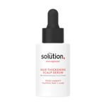 The Solution Menopause Hair Thickening Scalp Serum (30ml). Healthy Scalp Hair Growth Serum for Women, Hair Serum for Hair Growth, Cruelty Free Hair Growth Products, Hair Thickening Products for Women