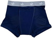 Conni Kids Tackers Sport Washable Pull Up Boxer Pants for Potty Training and Youth Incontinence, Navy, size 4-6