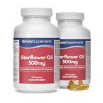 Starflower Oil 500mg | 360 Capsules in Total