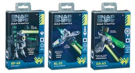 SNAP Ships Fusion/Forge ASST FFP (Pack of 3) DA-63 Turbine Drone, RL-55 Assault Drone, BP48 Biped Mech