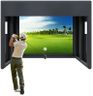 Portable Inflatable Golf Simulator - Large Size 10x13x10 FT Indoor/Outdoor Golf Practice Swing Tent with Projection Screen, Suitable for All Skill Levels (Projector Not Included)