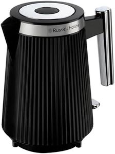 Russell Hobbs Bronte Kettle, RHK2675BLK, Distinctive Design, Internal Illumination, Perfect Pour, Push-to-Open Lid, Black