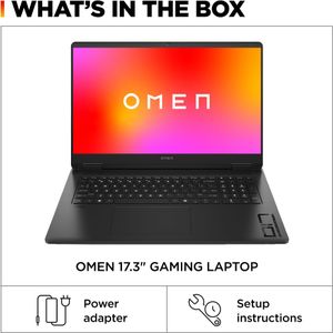 HP Omen 17.3" Gaming Laptop – Ryzen 9, 32GB RAM, 1TB SSD, RTX 4060