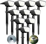 Satucol 10pack Solar Spot Lights Ou