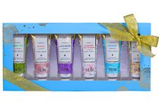 Hand Cream Gift Set - Spa Luxetique Hand Lotion Set Gifts for Women Hand Care Gift for Her Moisturiser Hand Cream for Dry Hands with Vitamin E | 6 x 30ml Hand Cream Set,Christmas gifts