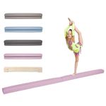 MAMOI® Gymnastics beam for kids (200 cm), Padded non-slip folding balance beam, Kids gym equipment at home, Gymnastic floor beams & bases for children