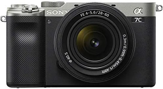 Sony Alpha 7C Full-frame Compact Mirrorless Camera Kit - Silver (ILCE7CL/S)