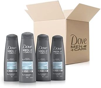Dove Men+Care Fortifying Shampoo + Conditioner Anti-Dandruff 2 In 1 Clinically Proven to Fight Dandruff 355 ml Pack of 4