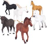 Terra by Battat – Horse Figurines – Toy Horse Set – Collectible Figurines – Horse Toys for Kids – 3 Years + – Horse Set 2