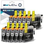 LCL Compatible for Brother LC101 LC101XL LC-103 LC103 XL LC103XL LC101BK LC103BK High Yield (10-Pack Black) Ink Cartridge for Brother MFC-J4310DW J4410DW J4510DW