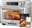 COSORI Toaster Oven Air Fryer Combo, 11-in-1, 26QT Convection Oven Countertop, Stainless Steel with Toast Bake and Broil, Smart, 6 Slice Toast, 12'' Pizza, 75 Recipes&Accessories