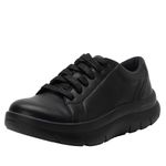 Alegria by PG Lite Women's Walking Shoes Sneaker, Black Out, 9