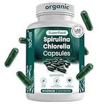 Premium Spirulina and Chlorella Cap