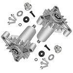 Fourtry Spindles Fit for Craftsman 42 inch Deck Mower - 130794 Deck Spindle Fit for Poulan HU Sears Craftsman LT1000 LT2000 LTX1000 Riding Mower with 36" 38" 42" Cutting Deck, Replace 137641, 2 Pack