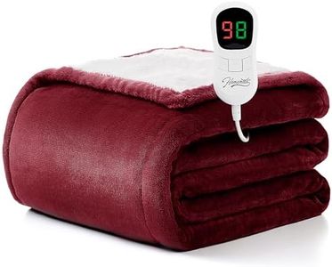 Homemate Electric Heated Blanket Twin 62x84 Auto-Shutoff