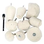 10pcs Cotton Polishing Wheel Kit fo