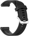 Muovrto Replacement Band Strap for Garnin Vivoactive 3/Garmin Venu/Venu Sq,Silicone Watch Strap for GarminForerunner 245/645,20mm Watch Strap