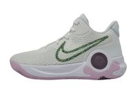 Nike Men's Basketball Shoe, Summit White/Lime Glow-white, 10