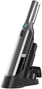 Shark WandVac 1.0 Cordless Handheld Vacuum Cleaner, Small and Light, Powerful Handheld Vacuum with Brush/Handle and Multi-Surface Tools, Charging Base, Grey, WV200EU