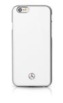 Mercedes Dynamic Metallic Plate Hard Cover Case for iPhone 6/6S - White