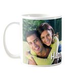 exciting Lives - Personalised Photo Ceramic Mug - Gift for Diwali, Friendship Day, Birthday, Anniversary, for Girlfriend, Boyfriend, Brother, Sister, Husband, Wife, Kids - 330 ml (White)