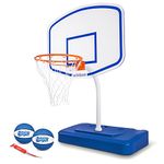 GoSports Splash Hoop Elite Pool Basketball Hoop with Premium Acrylic Backboard and Water Weighted Base