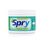 Spry Fresh Natural Xylitol Chewing Gum Dental Defense System Aspartame-Free Sugar Free Gum (Spearmint, 100 Count - Pack of 1)