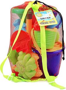 Click N' Play CNP30312 Beach Sand Toy Set, 18 Piece