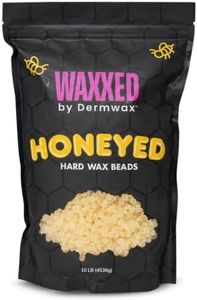 WAXXED Honeyed Hard Wax Beads 10LB for High-Volume Waxing