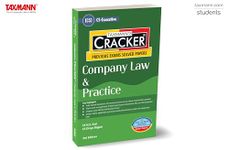 Taxmann's CRACKER for Company Law & Practice (Paper 2 | Company Law) – Covering past exam questions (topic-wise) & detailed answers | CS Executive | New Syllabus | Dec. 2024 Exams