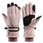 Woman Winter Gloves Non-slip Windproof Casual Waterproof Thickened Warm Snowboard Gloves Touch Screen Gloves