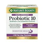 Nature’s Bounty Probiotic 10, Ultra
