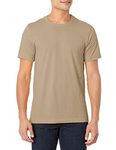 Bella Canvas Men's Sueded Airlume Crew Tee, Driftwood, Large