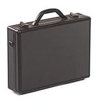 Executive Aluminium Business Laptop Flight Case Briefcase Storage Box Bag Black