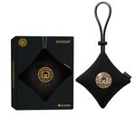 GOODAIR Royal Premium Non-Electric Car Air Purifier | Super Black | Activated Carbon Technology for 24/7 Air Protection | Certified to Absorb Toxic Gases | Elegant Handcrafted Design