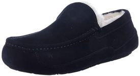 UGG Men's Ascot Slipper, Black, 12