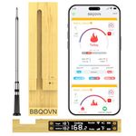 WiFi Wireless Meat Thermometer (Black)