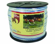 Field Guardian Classic Reinforced Polytape, 1.5-Inch, White