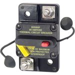 Blue Sea Systems 187 Series, 285 Series & Klixon Circuit Breakers, 285 Series, Surface Mount, 80A DC