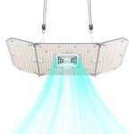 VIVOSUN AeroLight Wing AW200SE, LED Grow Light 200W with Integrated Circulation Fan, Compatible with App, Used with Growhub Controller E42A/E25 to Achieve More Functions for 4x2/3x3 Grow Tent