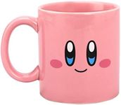 Kirby Big Face 16 Oz Pink Ceramic Mug