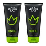 King of Shaves Cooling Shave Gel Aloe+Tea Tree 2x175ml