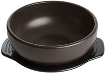 Crazy Korean Cooking Korean Stone Bowl (Dolsot), Sizzling Hot Pot for Bibimbap and Soup (Large, No Lid) - Premium Ceramic