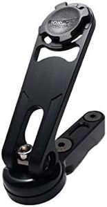 Rokform Pro Series [SAE, American] Motorcycle Perch Phone Mount, Aircraft Aluminum, Twist Lock and Magnetic Security - Black