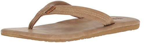 Flojos Women's Claire Flip-Flop, tan, 8 M US