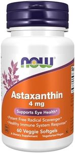 NOW Astaxanthin, 4mg, 60 Softgels