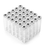 BKMAMLAB 30pcs 20ml Sealed Sample Vials，Clear glass vials，with Self Healing Injection Port, Transparent Sealed vial